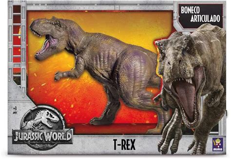 Brinquedo Dinossauro T Rex Gigante Jurassic World Mimo Bonecos