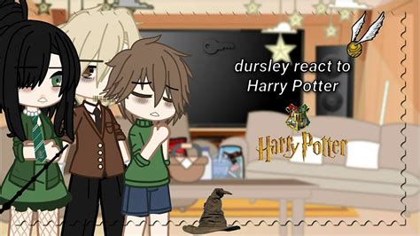 dursley react to Harry Potter gacha life NO SHİP YouTube