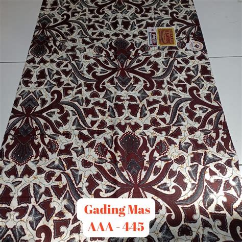 Jual Katalog Kain Batik H Santoso Aaa Unggul Jaya Jarik Batik Sogan