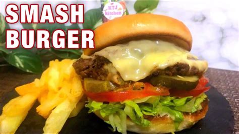 Smash Burger Smash Burger In A Frying Pan How To Make Smash Burger