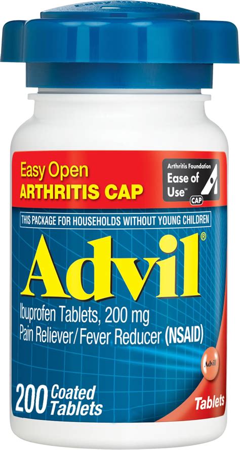 Advil Pain Relieverfever Reducer 200mg Ibuprofen Pos3re