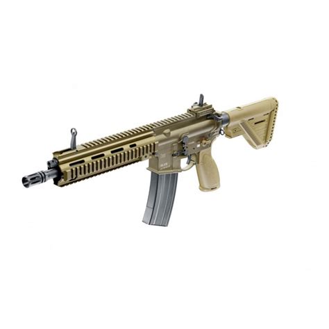 UMAREX Réplique de fusil assaut HK 416 A5 GBBR Gaz TAN Heritage