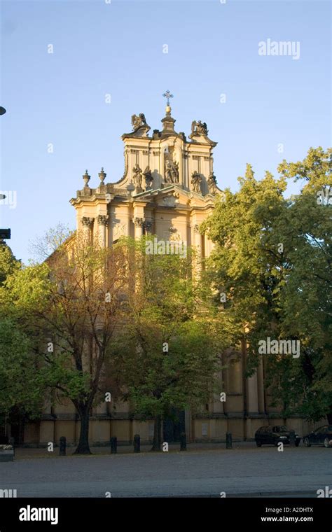 Architecture in Warsaw Poland Stock Photo - Alamy