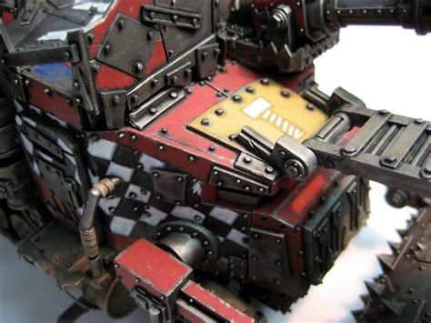 Battlewagon Orks Warhammer 40 000 Weathered NugLutz S Wagon