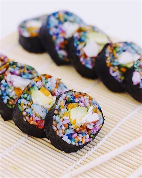 Rainbow Sushi Is The Latest Food Trend You Need To Try Rainbow Food