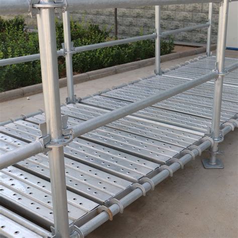 Certified Layher Ringlock Scaffolding Deck Walking Board Working