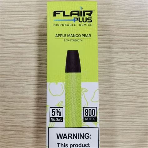 China Flair Plus Disposable Electronic Cigarettes Puffs Nicotine