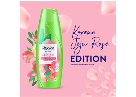 Rejoice Korean Jeju Rose Edition Shampoo Rich Soft Smooth Anti