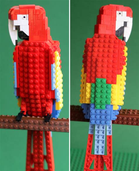LEGO Bird: Cute Birds Made from LEGO Bricks by Thomas Poulsom – Design Swan