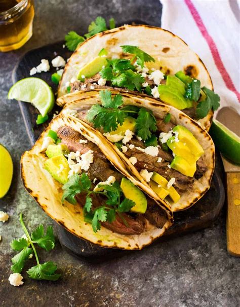 Flank Steak Tacos Steak Tacos Flank Steak Tacos Healthy Taco Recipes