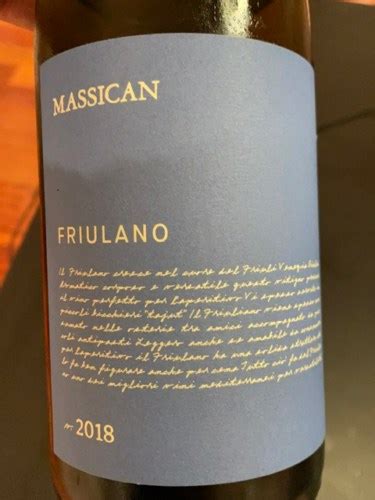 Massican Friulano Vivino Us