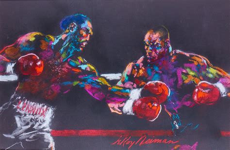 Lennox Lewis vs Mike Tyson – Ingo Wegerich Fine Art Collection