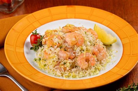 Receita De Arroz Com Camarão E Alho Comida E Receitas