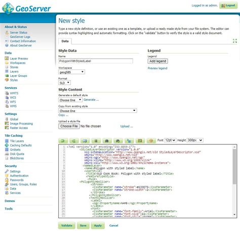 Walkthrough Serving And Styling A Wms With Geoserver Geog Web