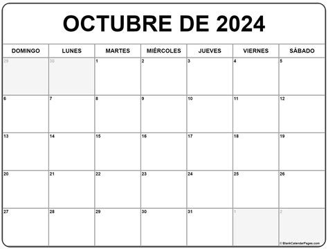 Calendario Octubre Para Imprimir Ruthe Clarissa