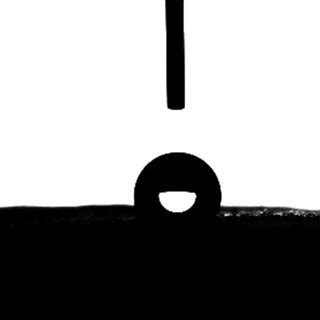 static contact angle  scientific diagram