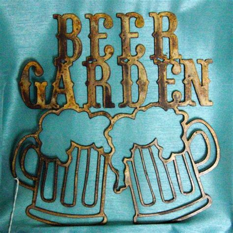 Beer Garden Sign - Etsy