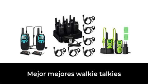 49 Mejor Mejores Walkie Talkies En 2023 Según Los Expertos