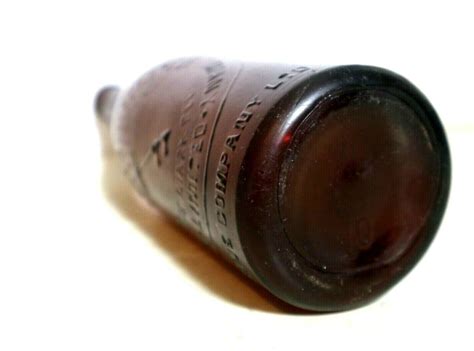 The Adelaide Co Op Company Pick Axe Brand Beer Amber Vintage Bottle