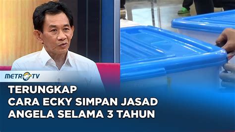 Terungkap Ecky Simpan Jasad Angela Selama 3 Tahun Gunakan Bubuk Kopi