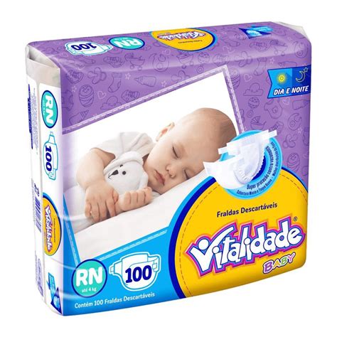 Fralda Infantil Vitalidade Baby Rn Un Em Promo O Na Americanas