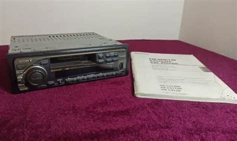 CLASSIC ORIGINAL SONY XR-C5120R D-BASS RDS-EON Radio Cassette Stereo ...