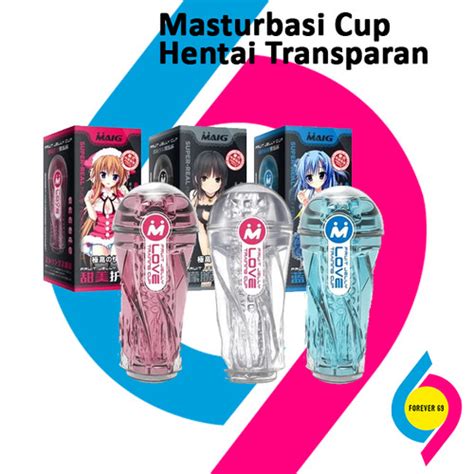 Jual Masturbasi Cup Pria Hentai Transparant Transparan Snail Tenga Biru Jakarta Barat