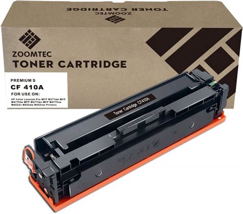 Zoomtec Compatible 410a Cf410a Toner Cartridge Work For Hp Color