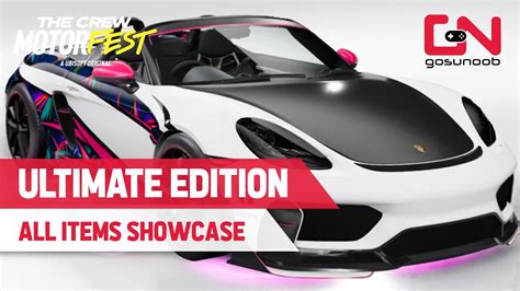 The Crew Motorfest Ultimate Edition Items Showcase Pre Order Year 1