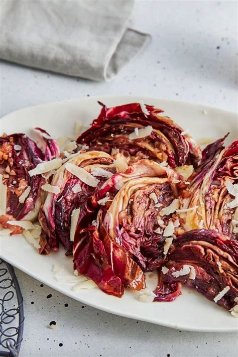 Gebratener Radicchio Soo Aromatisch Lecker Eatbetter Gesunde