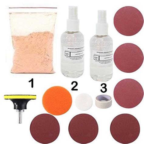 Buy Diy Crafts Cerium Oxide Polishing Powder Car Polishing Kit Felt