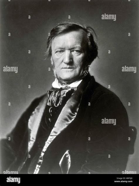 Wilhelm Richard Wagner, German Composer Stock Photo - Alamy