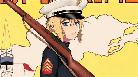 Los Marines De Estados Unidos Usan A Una Chica De Anime En Su