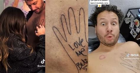 Fan Se Volvió Viral Por Tatuarse La Mano Y El Beso De Belinda En El Pecho Infobae