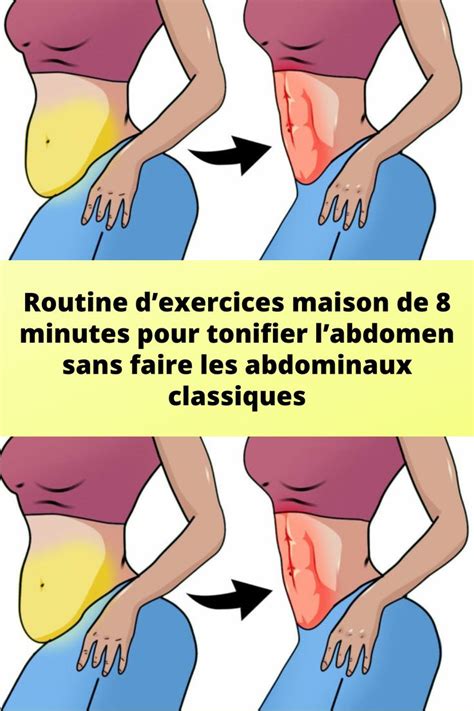 Routine Dexercices Maison De 8 Minutes Pour Tonifier Labdomen Sans