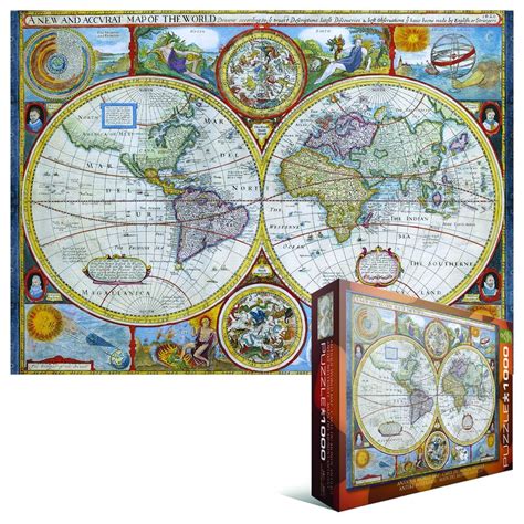 EuroGraphics Map Of Europe Puzzle 1000p