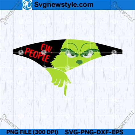 Grinch Ew People Svg Funny Grinch Svg Png Dxf Eps Clipart Cut File