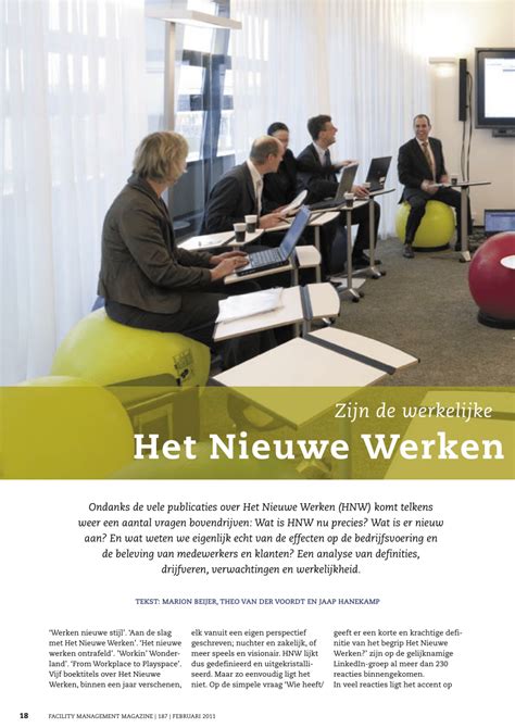 PDF Het Nieuwe Werken Onder Het Ontleedmes