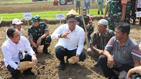 Wamentan Sudaryono Cetak Sawah Baru Jadi Solusi Krusial Untuk Perluas