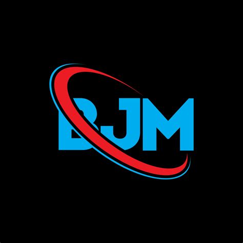 BJM logo. BJM letter. BJM letter logo design. Initials BJM logo linked with circle and uppercase ...