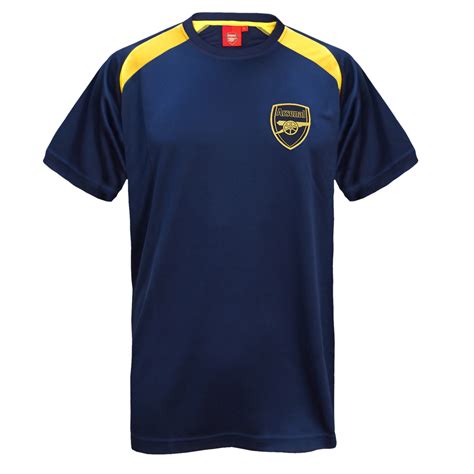 Arsenal Fc Official Football Gift Mens Poly Training Kit T Shirt Ebay