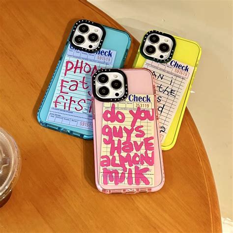 Casetify เคสโทรศัพท์มือถือแบบนิ่ม ลายตัวอักษรภาษาอังกฤษ ยุโรป อเมริกัน