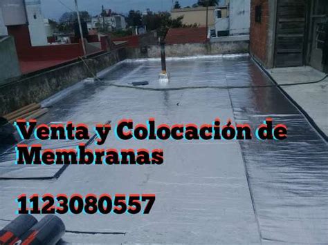 Venta y colocación de membranas para techos en Avellaneda Servicio