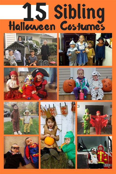 15 Halloween Sibling Costumes – Maman Loup's Den