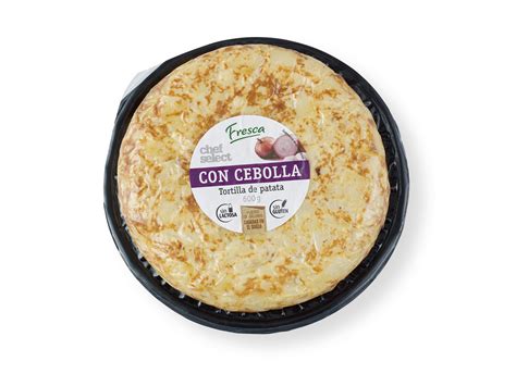 Chef Select R Tortilla de patatas Lidl España Archivo de ofertas