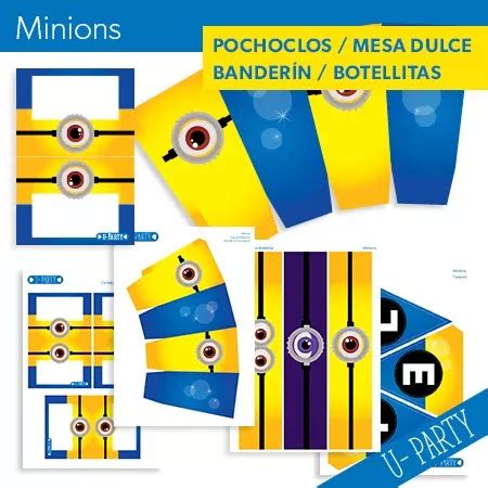 Kit Imprimible Minions Dise Os Exclusivos En Venta En Mar Del Plata Bs