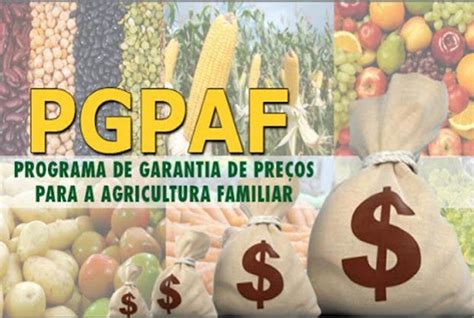 Produtos do PGPAF têm novos Preços de Garantia para 2022 Portal do