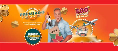 Promo O Anivers Rio Wine Vinhos Cadastrar Viagens E Pr Mios