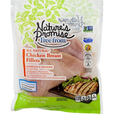 Nature S Promise Free From Chicken Breast Fillets Boneless Skinless