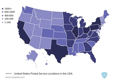 Usps First Class Package Time Map